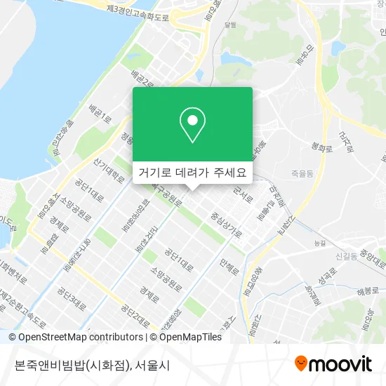 본죽앤비빔밥(시화점) 지도