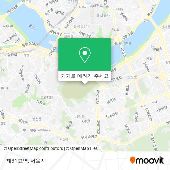 제31묘역 지도