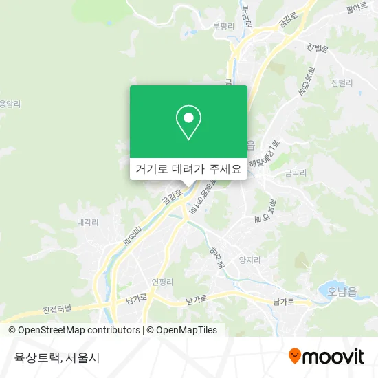 육상트랙 지도