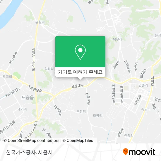 한국가스공사 지도