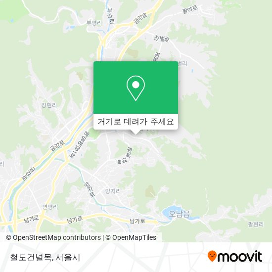 철도건널목 지도