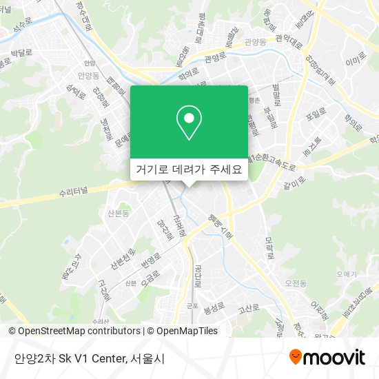 안양2차 Sk V1 Center 지도