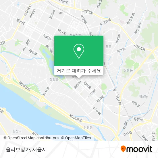 올리브상가 지도