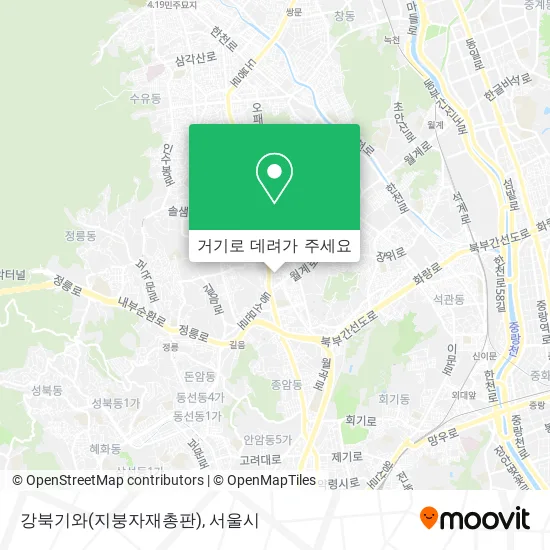 강북기와(지붕자재총판) 지도