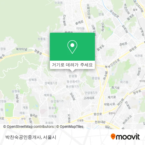 박찬숙공인중개사 지도
