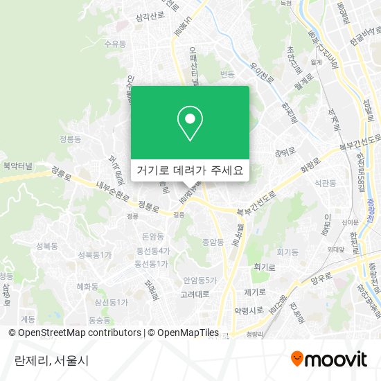 란제리 지도