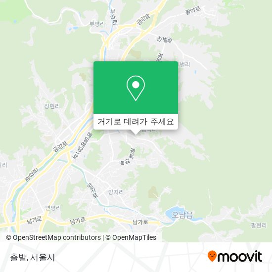 출발 지도