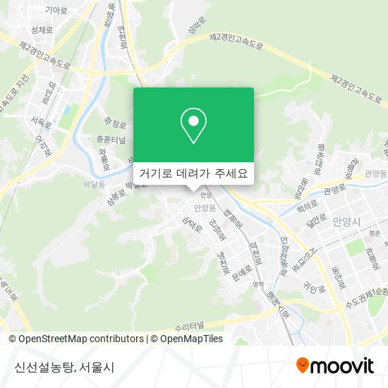 신선설농탕 지도