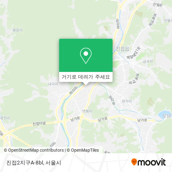 진접2지구A-8bl 지도