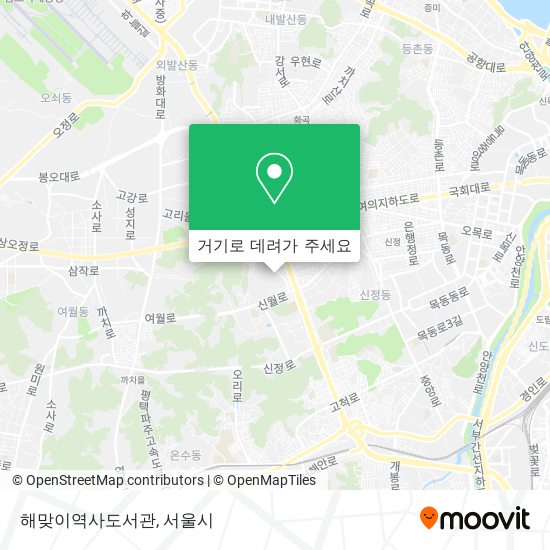 해맞이역사도서관 지도