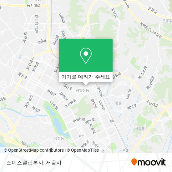 스미스클럽본사 지도