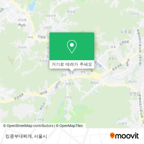 킹콩부대찌개 지도