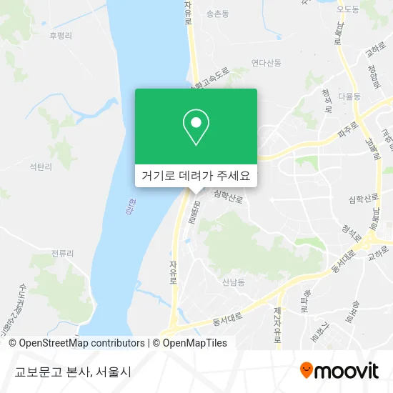 교보문고 본사 지도