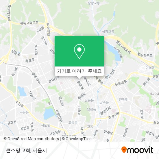 큰소망교회 지도