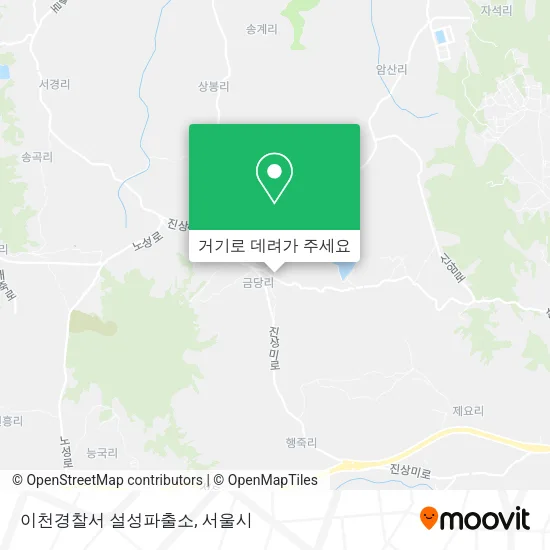 이천경찰서 설성파출소 지도