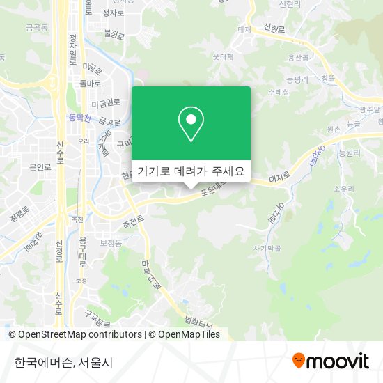 한국에머슨 지도