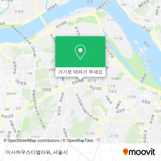 미사하우스디엘타워 지도