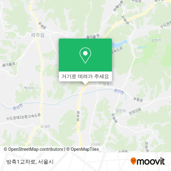 방축1교차로 지도