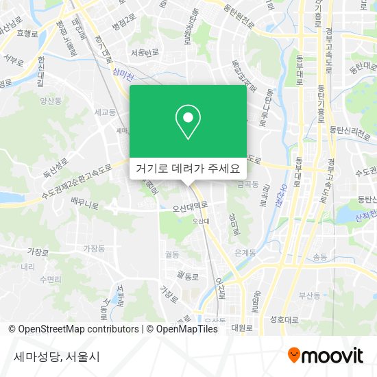 세마성당 지도