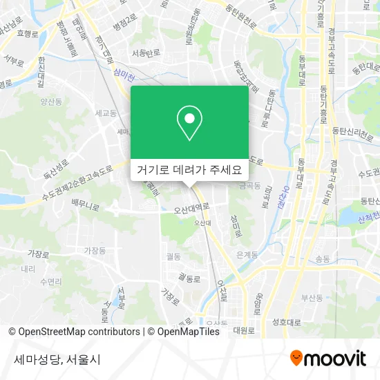 세마성당 지도
