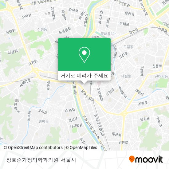 장호준가정의학과의원 지도