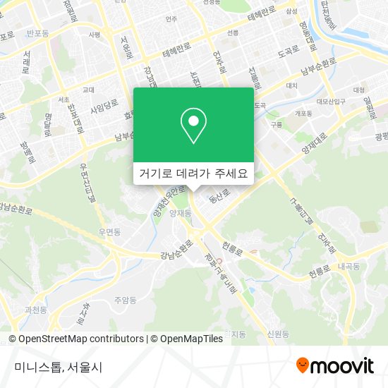 미니스톱 지도