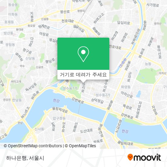하나은행 지도