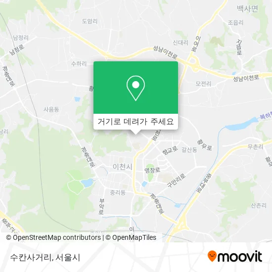 수칸사거리 지도