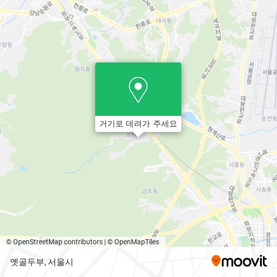 옛골두부 지도