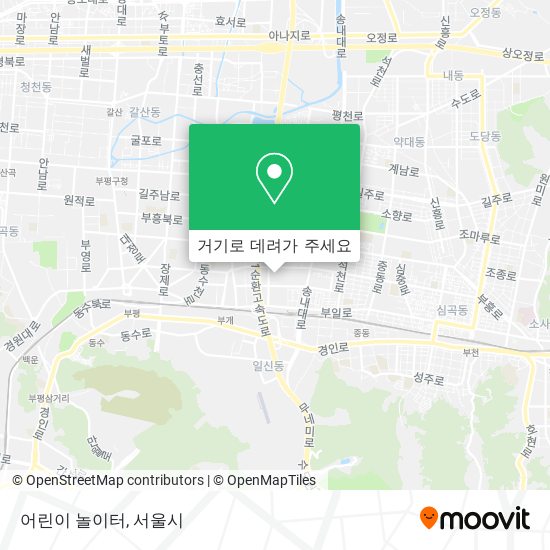 어린이 놀이터 지도