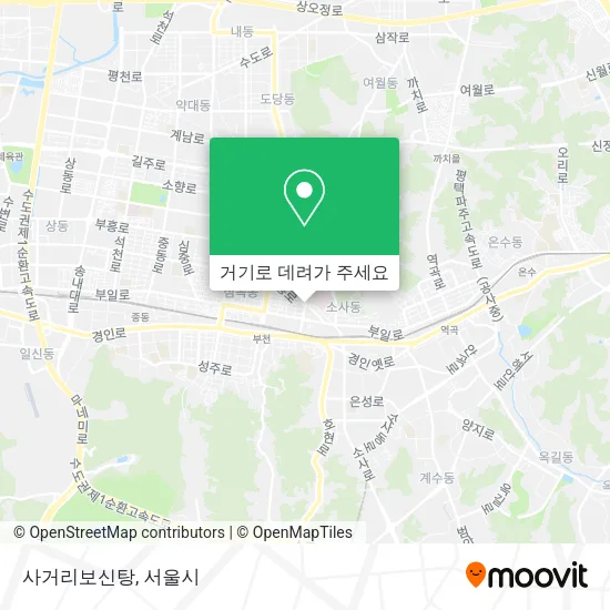사거리보신탕 지도