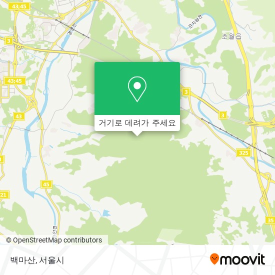 백마산 지도