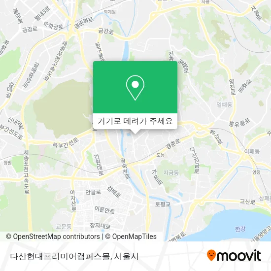 다산현대프리미어캠퍼스몰 지도