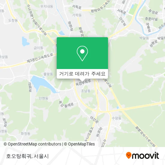 호오탕훠궈 지도