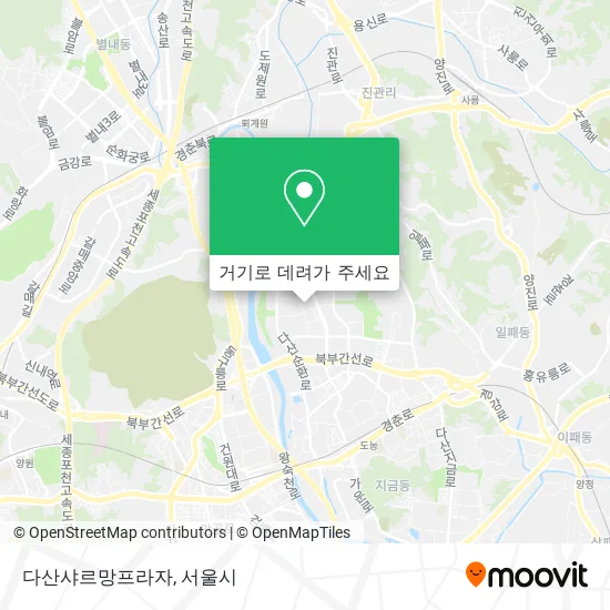 다산샤르망프라자 지도