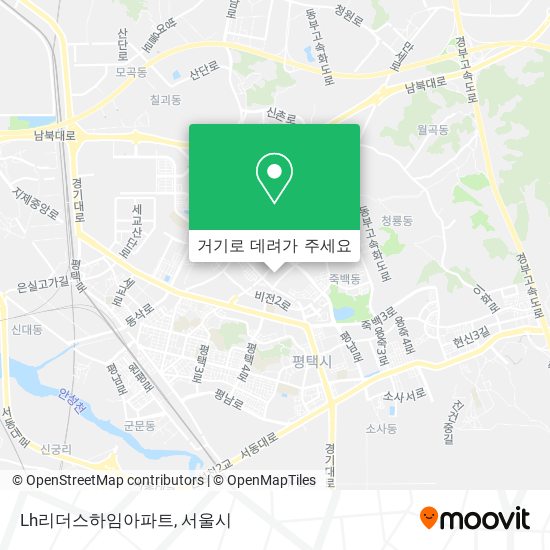 Lh리더스하임아파트 지도