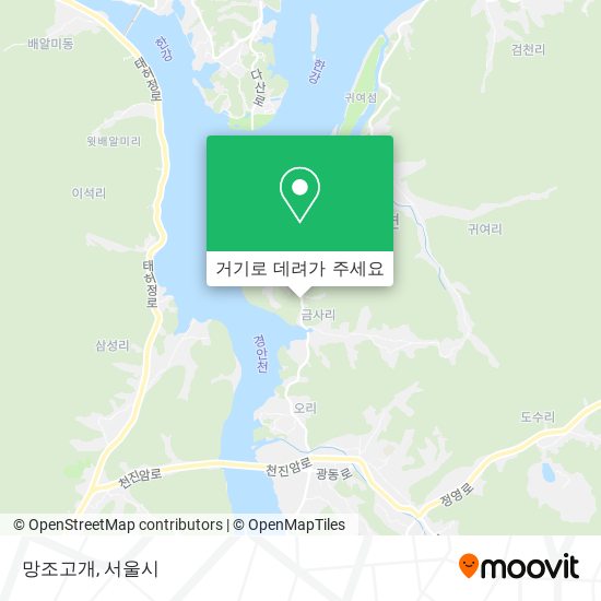 망조고개 지도