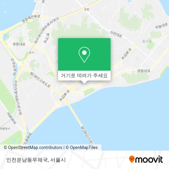 인천운남동우체국 지도