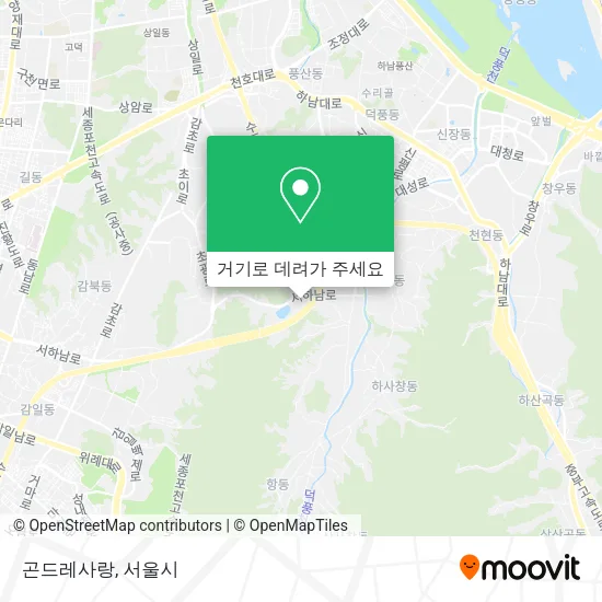 곤드레사랑 지도