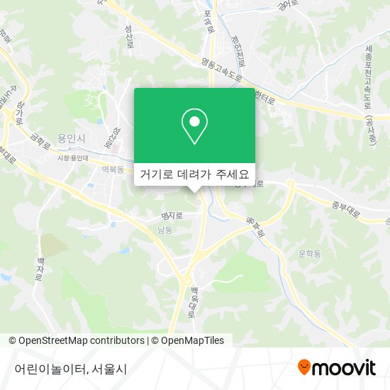 어린이놀이터 지도