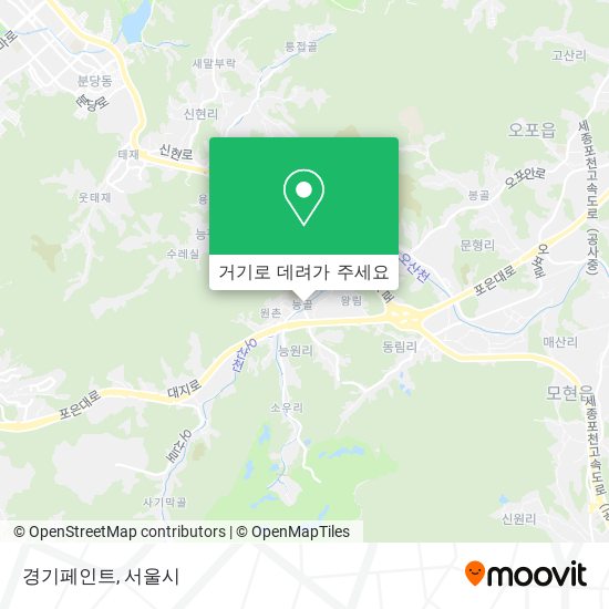 경기페인트 지도