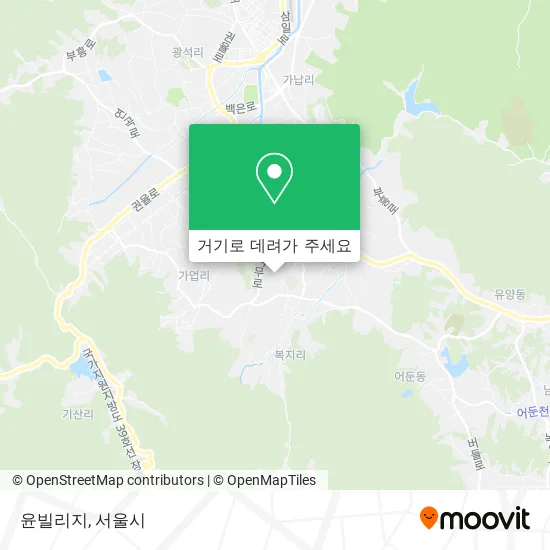 윤빌리지 지도