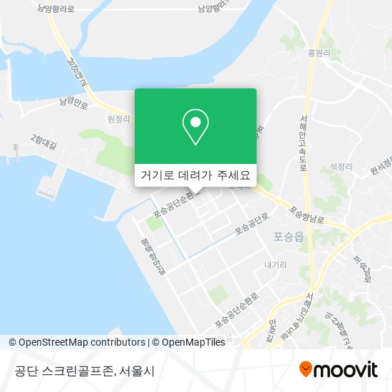 공단 스크린골프존 지도