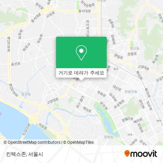 킨텍스존 지도