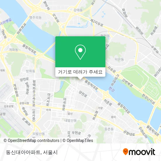 동신대아아파트 지도