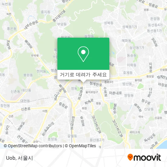 Uob 지도