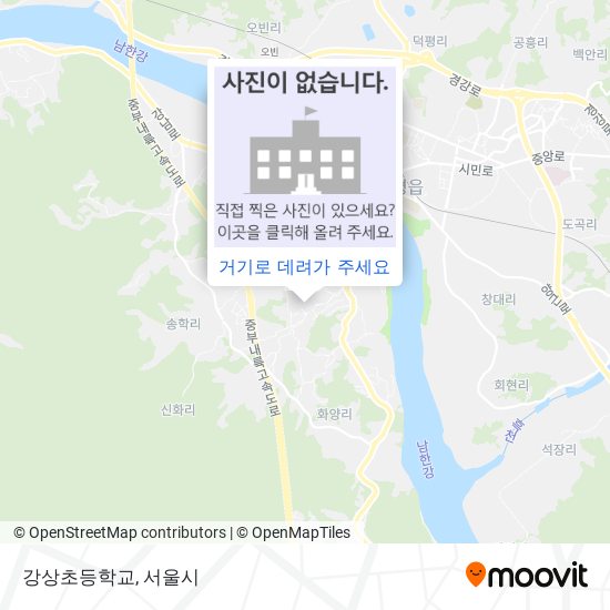 강상초등학교 지도