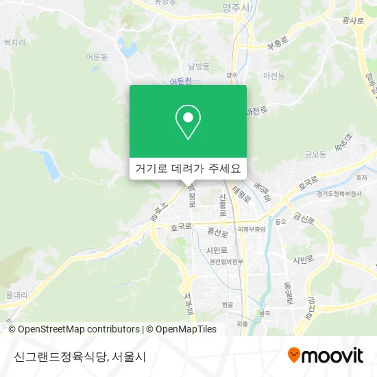 신그랜드정육식당 지도