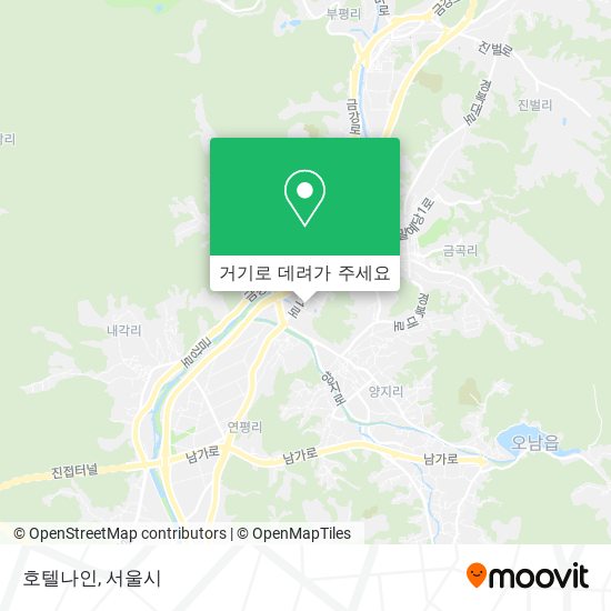 호텔나인 지도