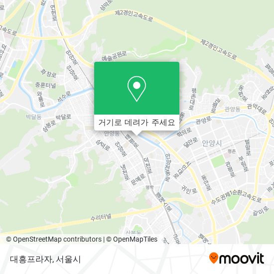 대흥프라자 지도